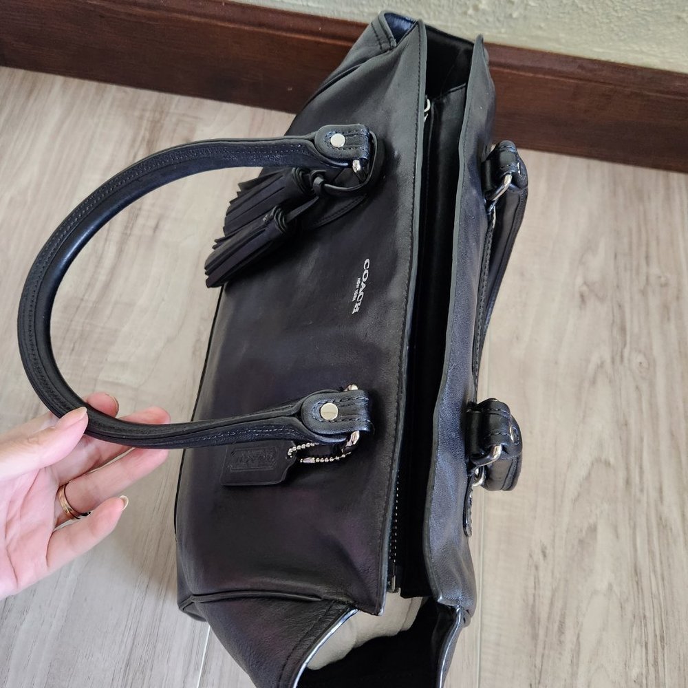 Coach Legacy Candice Leather Shoulder Bag Purse m - Picture 5 of 10
